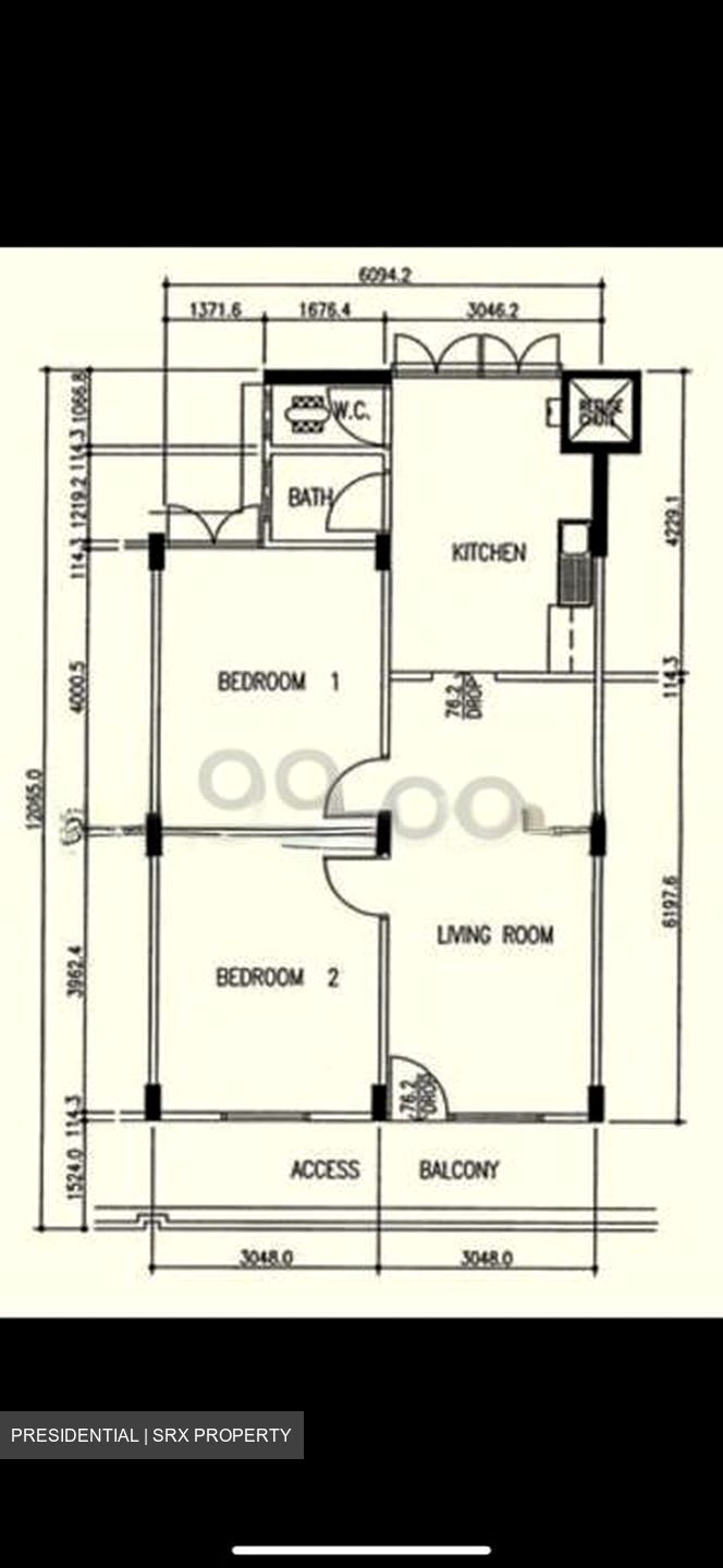 Blk 3 Tanjong Pagar Plaza (Bukit Merah), HDB 3 Rooms #510228161